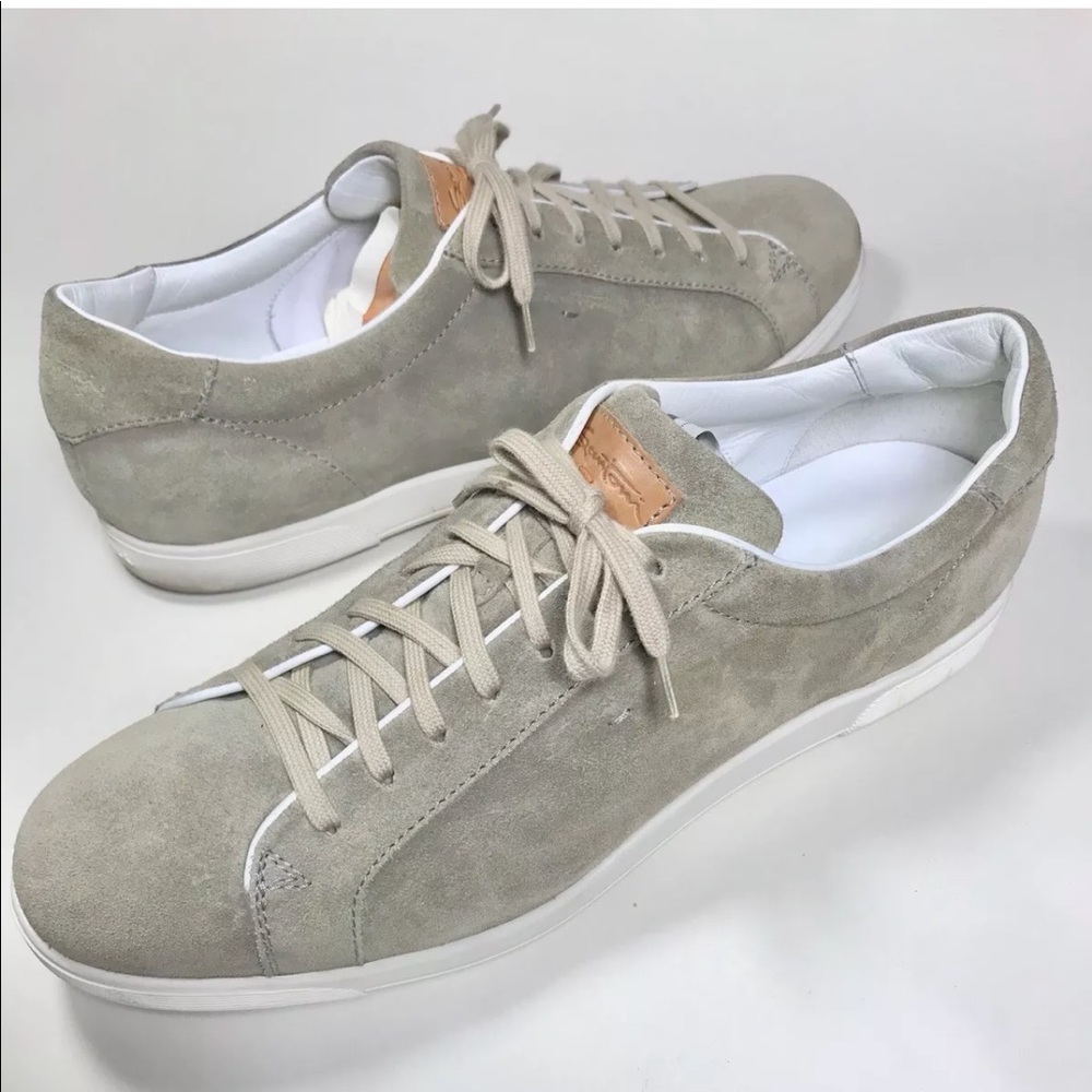 SANTONI LACE UP SNEAKERS
